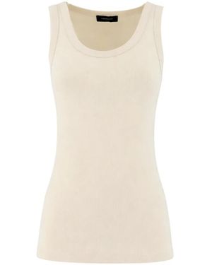 Fabiana Filippi Sleeveless Tops - Natural