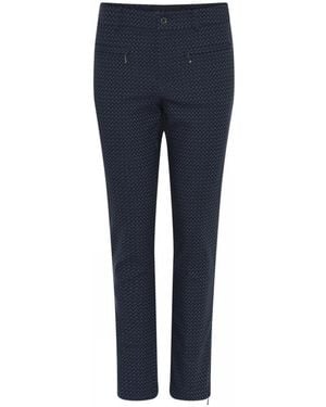 Cro Slim-Fit Trousers - Blue