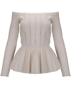 Elisabetta Franchi Blouses - Grey
