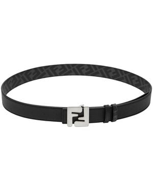 Fendi Squared Ff Belt - Schwarz
