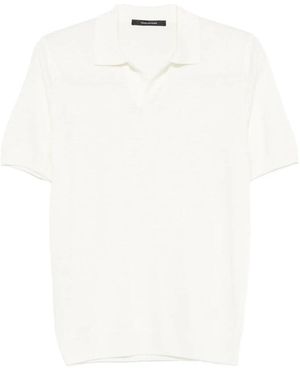 Tagliatore V-Neck Knitwear - White