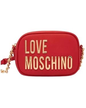 Love Moschino Cross Body Bags - Red