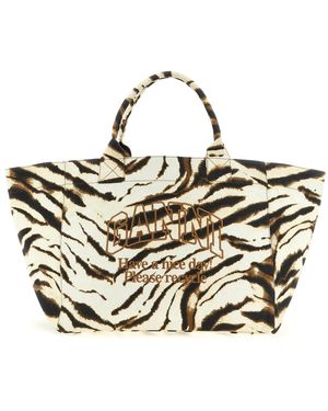 Ganni Shopping Bags - Metallic