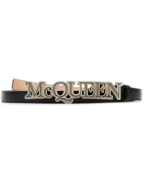 McQueen Belts - Black