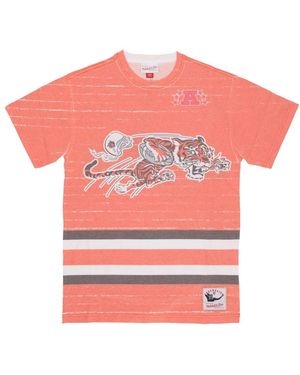 Mitchell & Ness T-Shirts - Pink