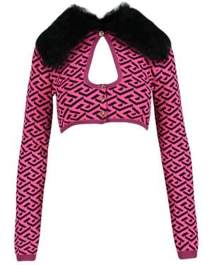 Versace Cardigans - Rouge