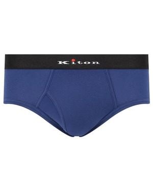 Kiton Bottoms - Blue