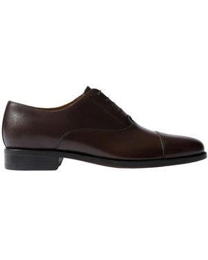 SCAROSSO Laced Shoes - Brown