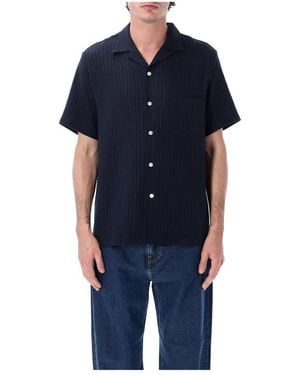 Portuguese Flannel Short Sleeve Shirts - Negro