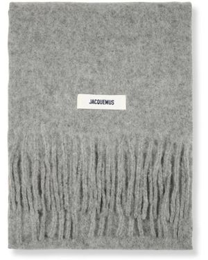 Jacquemus Winter Scarves - Grijs