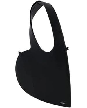 Coperni Tassen ,Zwart ,Leer Baby Heart Tote