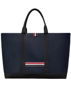 Thom Browne Shopping Bags - Blue