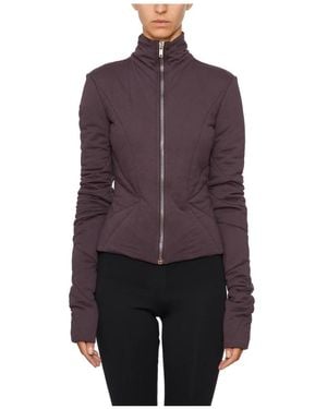 Rick Owens Zip-Throughs - Purple