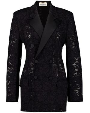 Saint Laurent Blazers - Black
