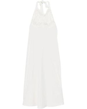 Frankie's Bikinis Midi Dresses - White