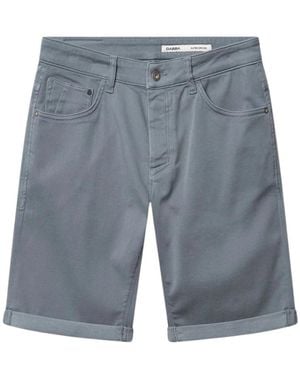 Gabba Korte Broeken ,Blauw ,Katoen Jason Sanza Shorts - Grijs