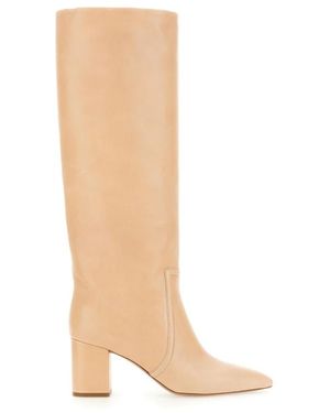 Paris Texas Heeled Boots - Marron