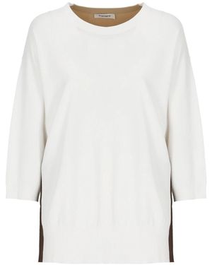 Kangra Round-Neck Knitwear - Blanco