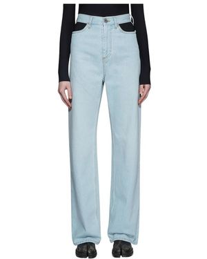 Maison Margiela Boot-Cut Jeans - Blu