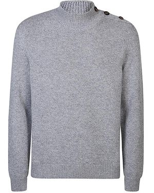 Eleventy Turtlenecks - Grey