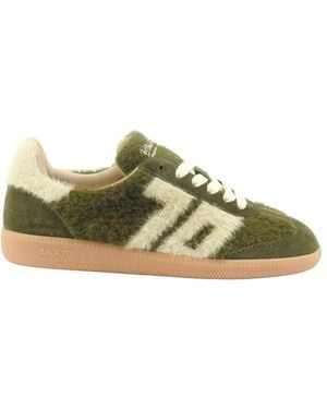 Back70 Schoenen ,Groen ,Leer Sneakers