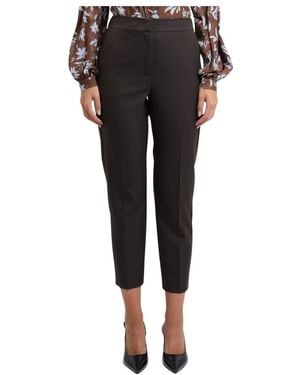 iBlues Cropped Trousers - Negro