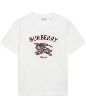 Burberry T-Shirts - Blanc