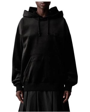 Y-3 Velvet Corduroy Hoodie - Zwart