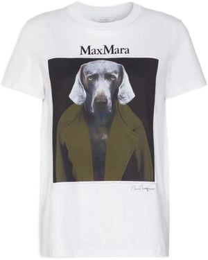 Max Mara T-Hemden - Wit