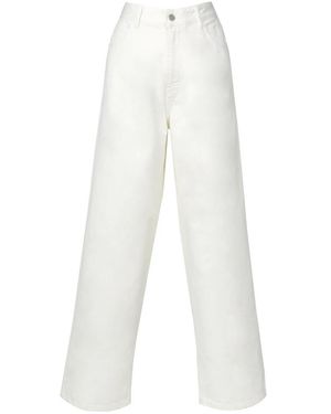 GUAJA. Straight Jeans - Blanco