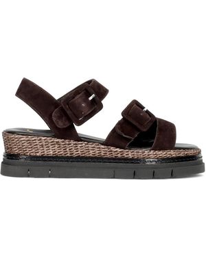 Luca Grossi Wedges - Marrón