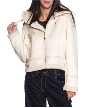 Yes-Zee Faux Fur & Shearling Jackets - Wit