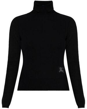 Burberry Turtlenecks - Zwart