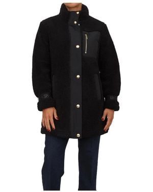 Liu Jo Single-Breasted Coats - Black
