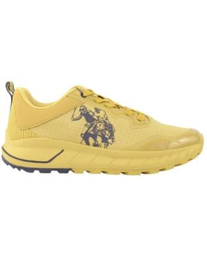 U.S. POLO ASSN. Trainers - Yellow