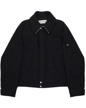 Dries Van Noten Light Jackets - Negro