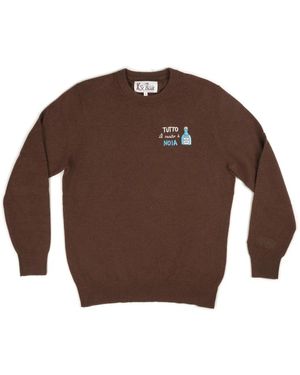 MC2 Saint Barth Round-Neck Knitwear - Brown