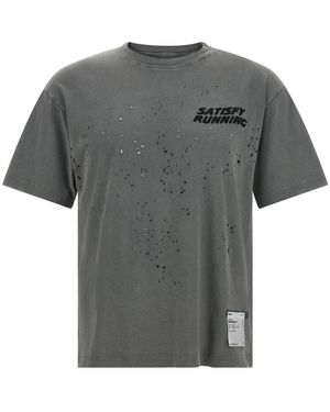 Satisfy T-Shirts - Gris
