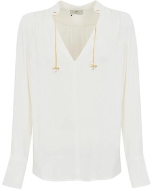Elisabetta Franchi Blouses - Bianco