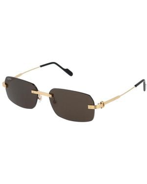 Cartier Ct0271S Sonnenbrille - Mettallic