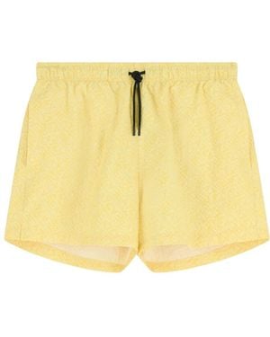 Emporio Armani Graphic Series Zwemshort - Geel