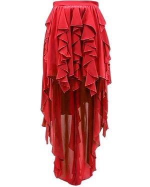 ACTUALEE Maxi Skirts - Rosso