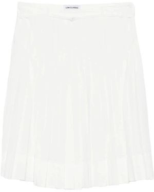 Low Classic Short Skirts - Blanco