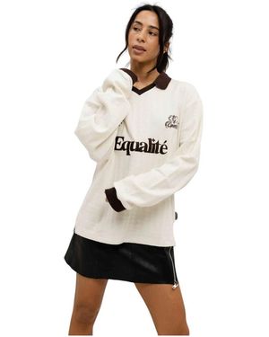 Equalite V-Neck Knitwear - Neutro
