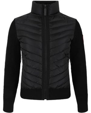 Canada Goose Hybridge Quilted Knit Jacket - Zwart