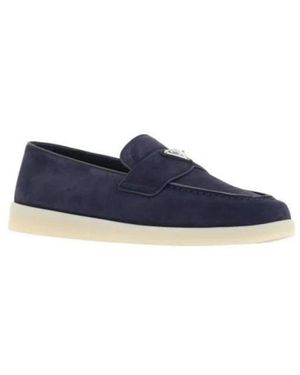 Prada Suede Loafers - Blau