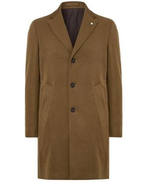 L.B.M. 1911 Single-Breasted Coats - Brown
