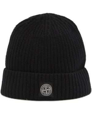 Stone Island Beanies - Noir