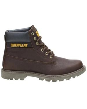 Caterpillar Lace-Up Boots - Marrón