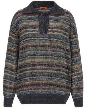 Missoni Polo Shirts - Gris